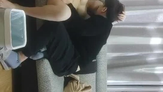 91美女涵菱 清純的外表下隱藏著一顆騷動的心啊啊啊啊老公快艹我，流了好多淫水，超會叫床！ 涵菱 (10)